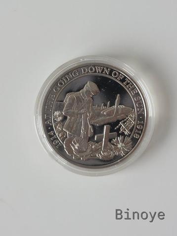 Gibraltar 2018 – ½ couronne WWI – Proof – Centenaire beschikbaar voor biedingen