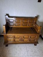 Kapstok met bijhorende bank in eik., Huis en Inrichting, Ophalen, Zo goed als nieuw, Hout, Wandkapstok