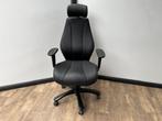 Raptor heavy duty 24uurs bureaustoel leer (b-keus), Ophalen of Verzenden, Zwart