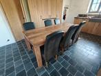 teak tafel, Ophalen, Gebruikt