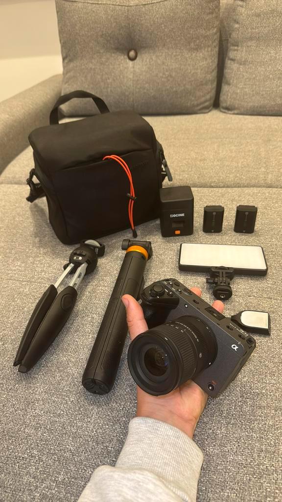 Sony FX30 + 18-50mm Lens + Alle Extra’s, Audio, Tv en Foto, Fotocamera's Digitaal, Zo goed als nieuw, Sony, Ophalen