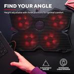 Koelstandaard Laptop | Laptopkoeler | GRATIS LEVERING, Computers en Software, Laptopstandaarden, TRUST GAMING, -, Verzenden, In hoogte verstelbaar