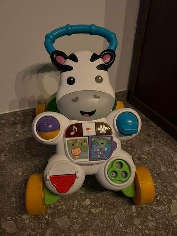 Fisher price loopwagen met muziek disponible aux enchères