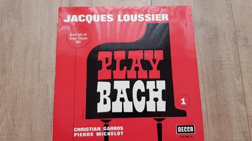 LP Jacques Loussier - Play Bach 1, Cd's en Dvd's, Vinyl | Jazz en Blues, Gebruikt, Jazz, 1960 tot 1980, 12 inch, Ophalen of Verzenden