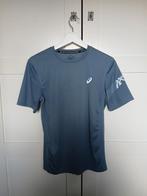Asics sport shirt, reflective logo maat xs, Ophalen, Blauw, Zo goed als nieuw, Asics