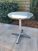 Aluminium statafel (in hoogte verstelbaar), Tuin en Terras, Tuintafels, Ophalen, Zo goed als nieuw, Aluminium