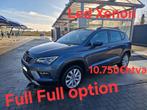 Seat Ateca 1.0 full full option, Auto's, Seat, Voorwielaandrijving, Parkeersensor, Bedrijf, Handgeschakeld