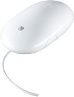 Apple Mighty Usb Mouse en Mac Mini YM936BAL9G5 en Adapt. Enz, Computers en Software, Muizen, Bedraad, Rechtshandig, Gebruikt, Gaming muis