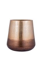 Grote ALUMINIUM VAAS POT – exclusieve design bloempot XXL, Tuin en Terras, Ophalen, 40 cm of meer, Rond, Metaal