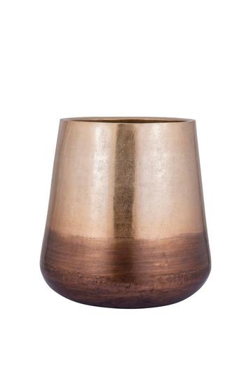 Grote ALUMINIUM VAAS POT – exclusieve design bloempot XXL beschikbaar voor biedingen