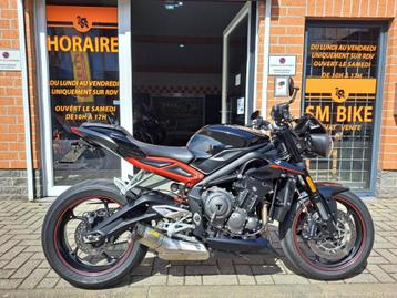 TRIUMPH STREET TRIPLE 765 R! ONBERISPELIJK!, Motoren, Motoren | Triumph, Bedrijf, 3 cilinders, 765 cc, Meer dan 35 kW