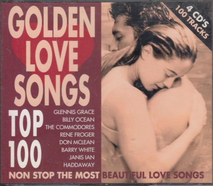 Golden Love Songs Top 100 - Liefdesliedjes | B20, Cd's en Dvd's, Cd's | Verzamelalbums, Gebruikt, Pop, Ophalen of Verzenden