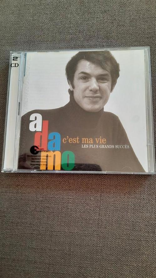 2CD ADAMO C´est ma vie (best of), Cd's en Dvd's, Cd's | Franstalig, Zo goed als nieuw, Ophalen of Verzenden