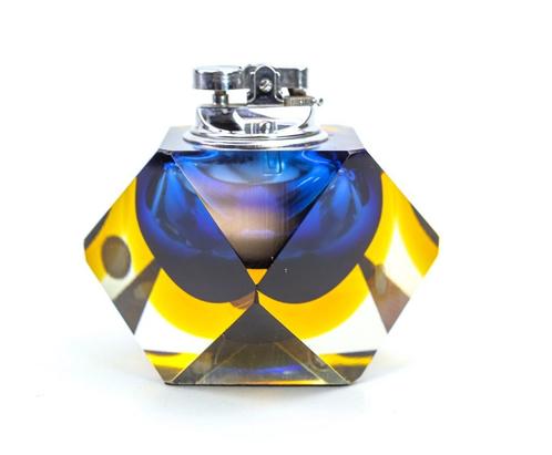 murano glas aansteker Flavio Poli, Antiek en Kunst, Antiek | Glaswerk en Kristal, Ophalen of Verzenden