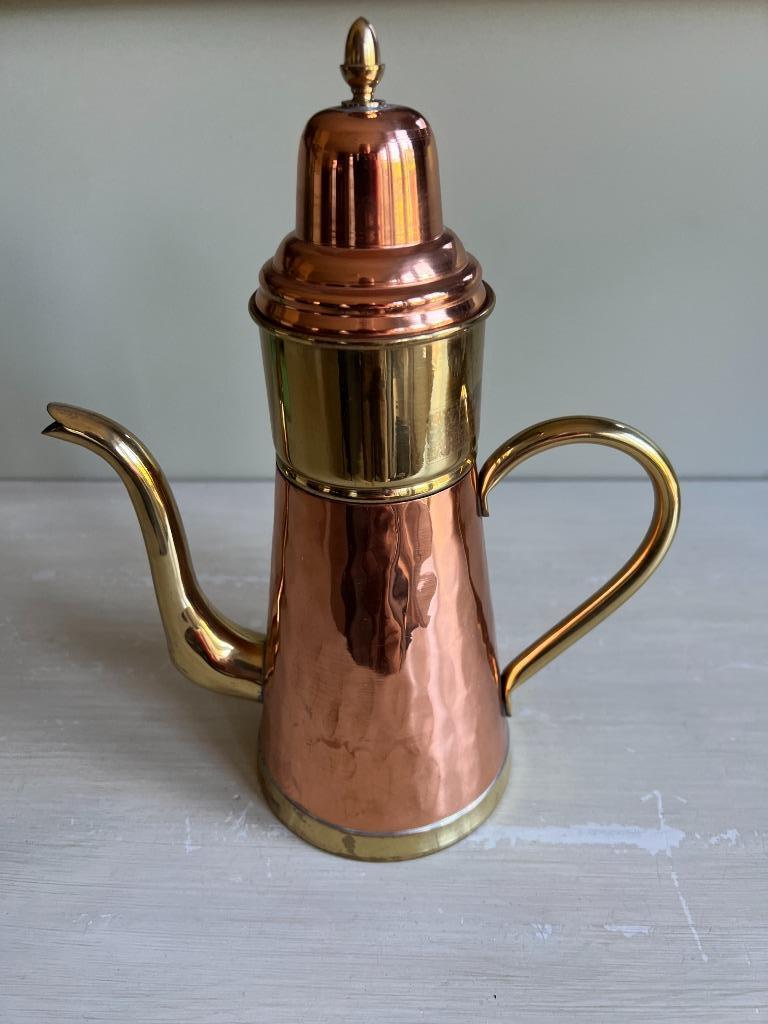 Koperen koffiekan., Enlèvement ou Envoi