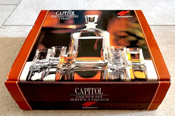 Coffret "SERVICE À LIQUEUR" (Capitol) - 7 PIÈCES /// NEUF, Maison & Meubles, Cuisine | Vaisselle, Neuf, Autres types, Autres styles