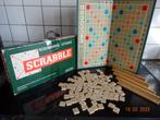 Spears Games 'Scrabble' ,houten blokjes en houders! Vintage!, Utilisé, Enlèvement ou Envoi