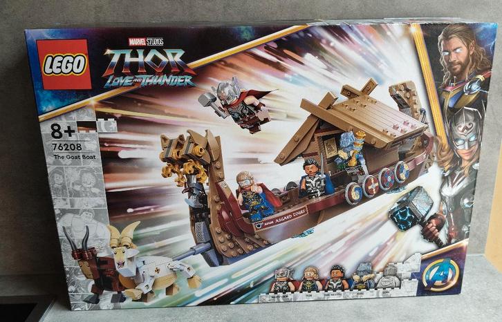 lego marvel 76208 het geitenschip, Kinderen en Baby's, Speelgoed | Duplo en Lego, Nieuw, Lego, Complete set, Ophalen of Verzenden