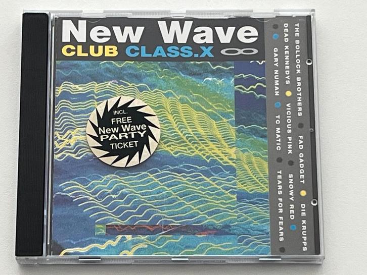 Various – New Wave Club Class.X 8 (RARE!), CD & DVD, CD | Compilations, Utilisé, Rock et Metal, Coffret, Enlèvement ou Envoi