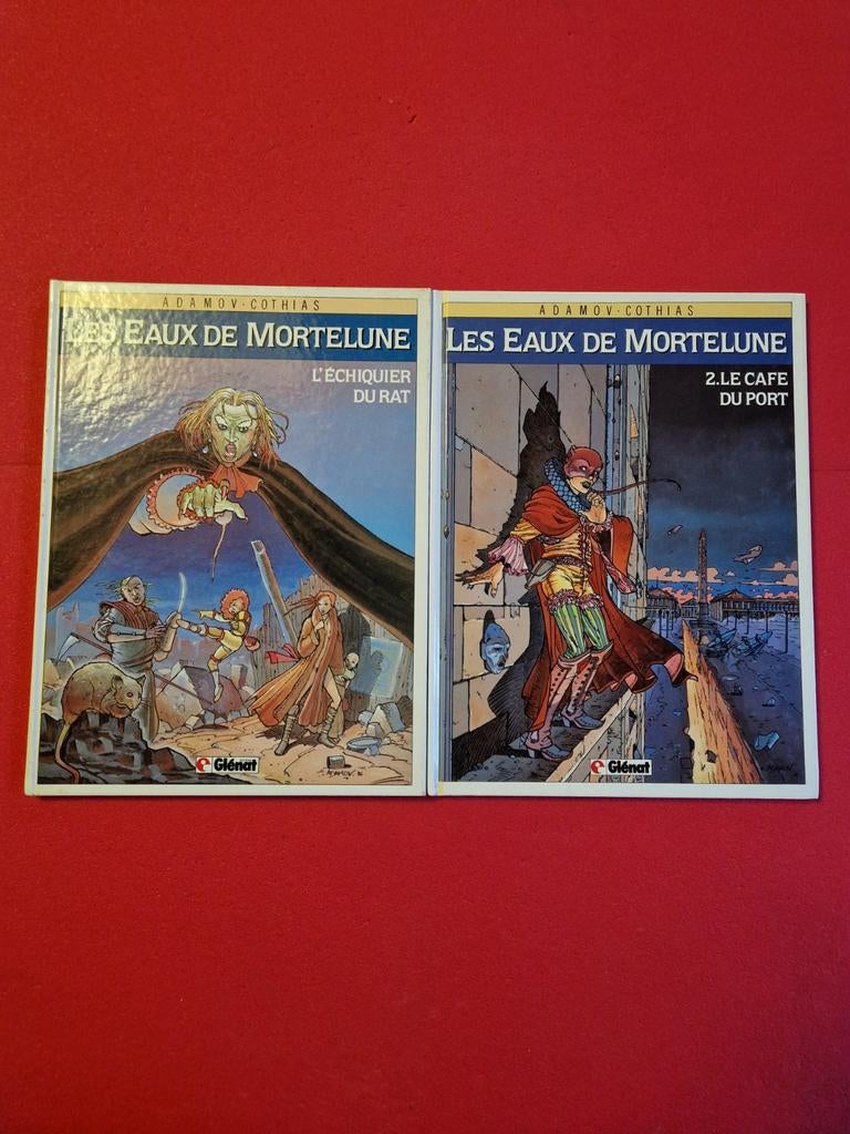 Lot de 2 bd les eaux de mortelune 1 et 2, Livres, Enlèvement ou Envoi