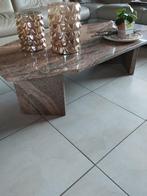 Marmeren salontafel, Huis en Inrichting, Ophalen, Overige materialen, Marmer, 100 tot 150 cm