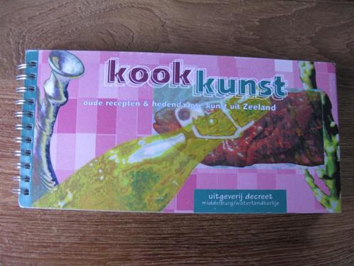 Kook Kunst boekje met kunst en recepten, Antiquités & Art, Curiosités & Brocante, Enlèvement ou Envoi