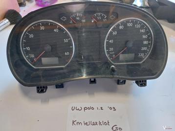 VW Polo 1.2B Km Tellerklok '03 beschikbaar voor biedingen