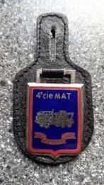 Breloque de la "4 ème Cie. Mat. ", Collections, Objets militaires | Général, Emblème ou Badge, Armée de terre, Enlèvement ou Envoi