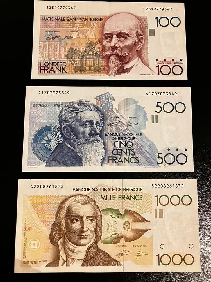 Zeer mooie set !! - hoge kwaiteit - Génie & Godeaux, Postzegels en Munten, Bankbiljetten | België, Ophalen of Verzenden