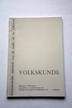 VOLKSKUNDE 1992 Oostduinkerke Mechelen Houthalen, Ophalen of Verzenden, Gelezen, Wetenschap en Natuur