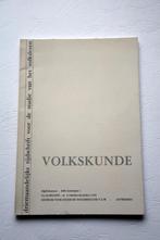 VOLKSKUNDE 1992 Oostduinkerke Mechelen Houthalen, Boeken, Ophalen of Verzenden, Wetenschap en Natuur