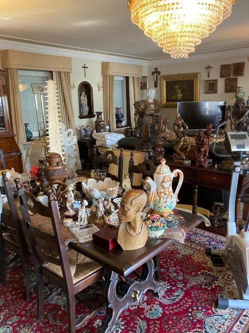 ALLES WEG WEGENS ZIEKTE collectie antiek, vintage en design, Antiek en Kunst, Curiosa en Brocante, Ophalen