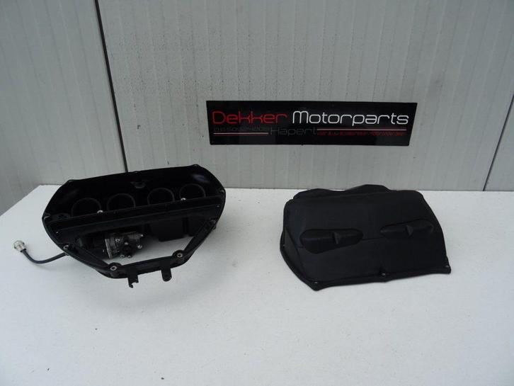 Luchtfilter box / Aribox + Kelken Yamaha YZF R1 2007-2008, Motoren, Onderdelen | Yamaha, Gebruikt, Ophalen of Verzenden