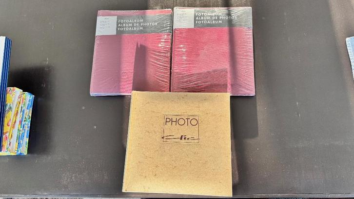 ALBUMS PHOTOS neufs, TV, Hi-fi & Vidéo, Albums photo & Accessoires, Neuf, Album photo, Enlèvement ou Envoi