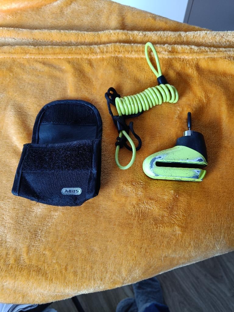 Slot voor motor - remschijfslot, Motos, Accessoires | Cadenas, Enlèvement, Utilisé