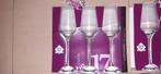 12 verres sur pied. 23Cl. Neuf, Ophalen, Glas of Glazen, Nieuw, Glas