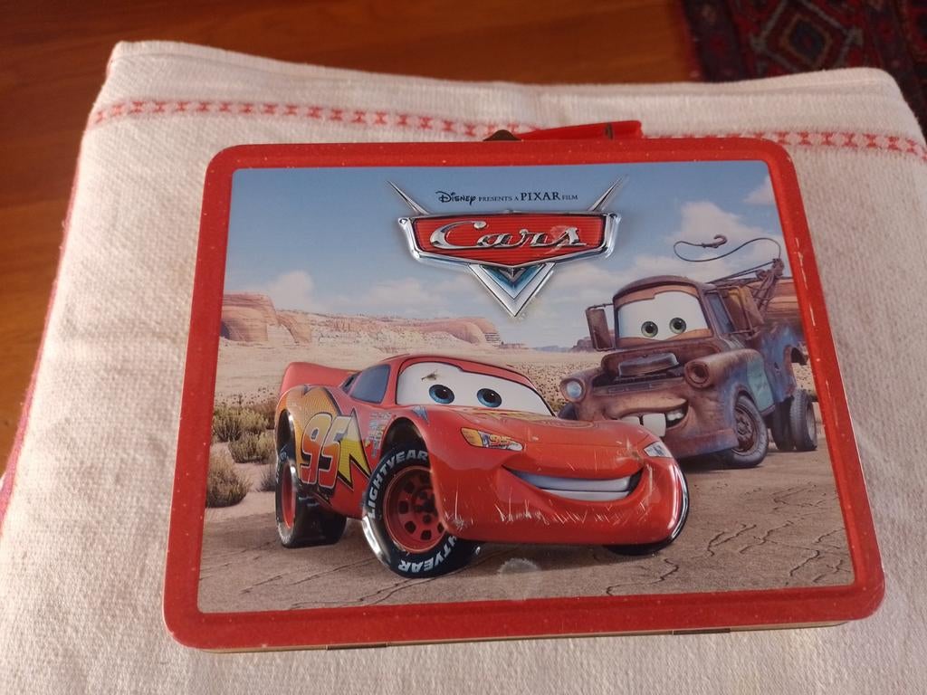 Cars koffertje, Ophalen of Verzenden, Gebruikt