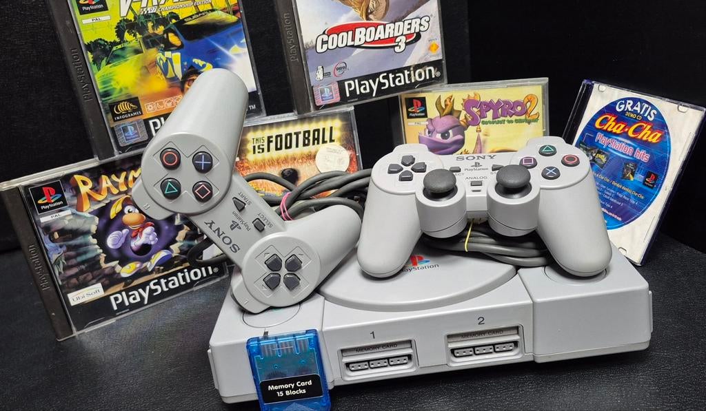 Playstation 1  + jeux 80€, Games en Spelcomputers, Spelcomputers | Sony PlayStation 1