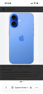 Iphone 16 128g, 128 GB, IPhone 16, Enlèvement, Utilisé