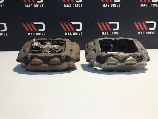 Nissan 300ZX Z32 Turbo set remklauwen vooraan, Auto-onderdelen, Remmen en Aandrijving, Gebruikt