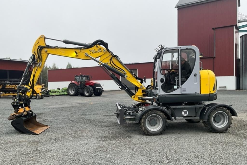 Wacker Neuson  Mobilbagger EW100, Zakelijke goederen, Machines en Bouw | Kranen en Graafmachines, Ophalen, Graafmachine