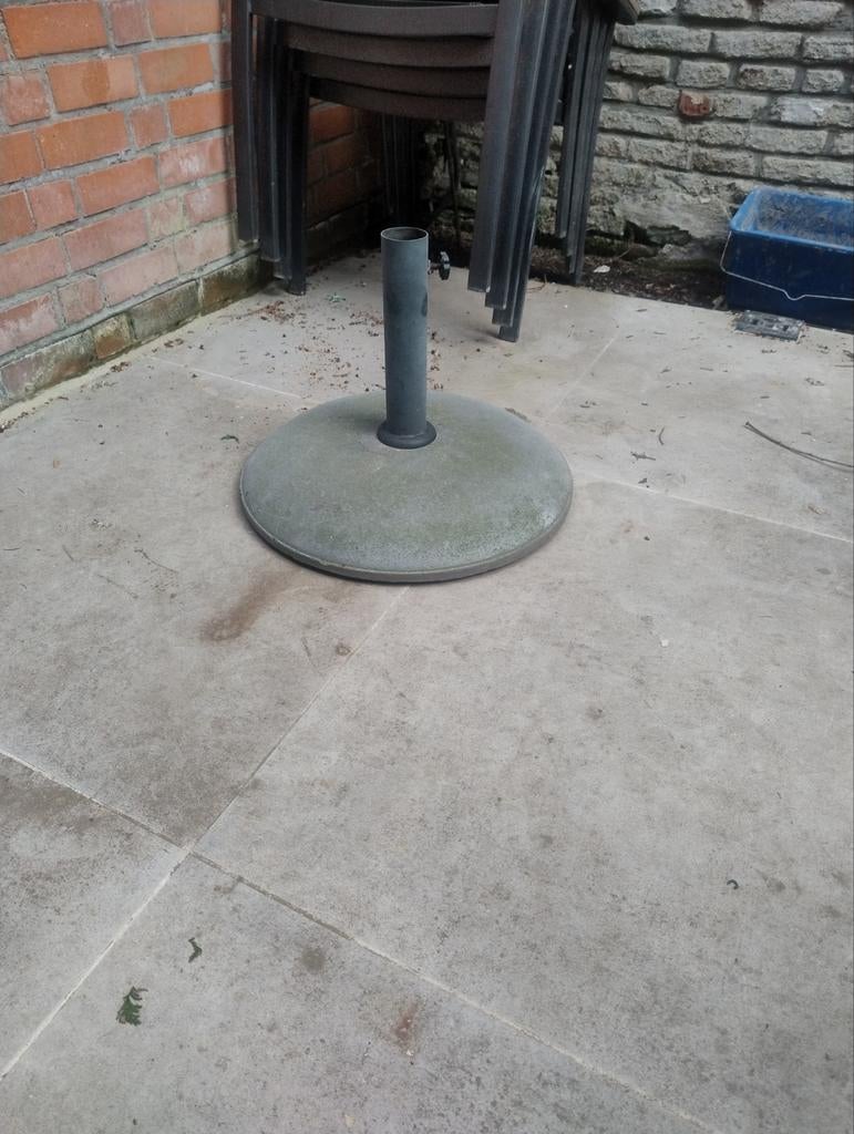 Parasolvoet in uitstekende staat, Tuin en Terras, Parasols, Ophalen, Parasolvoet