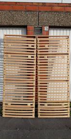 Sommiers à lattes 2x 80x200 pour un lit de 160 cm, Maison & Meubles, Enlèvement