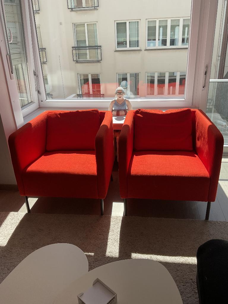 Zetel, Ophalen, Eenpersoons, Minder dan 75 cm, Zo goed als nieuw