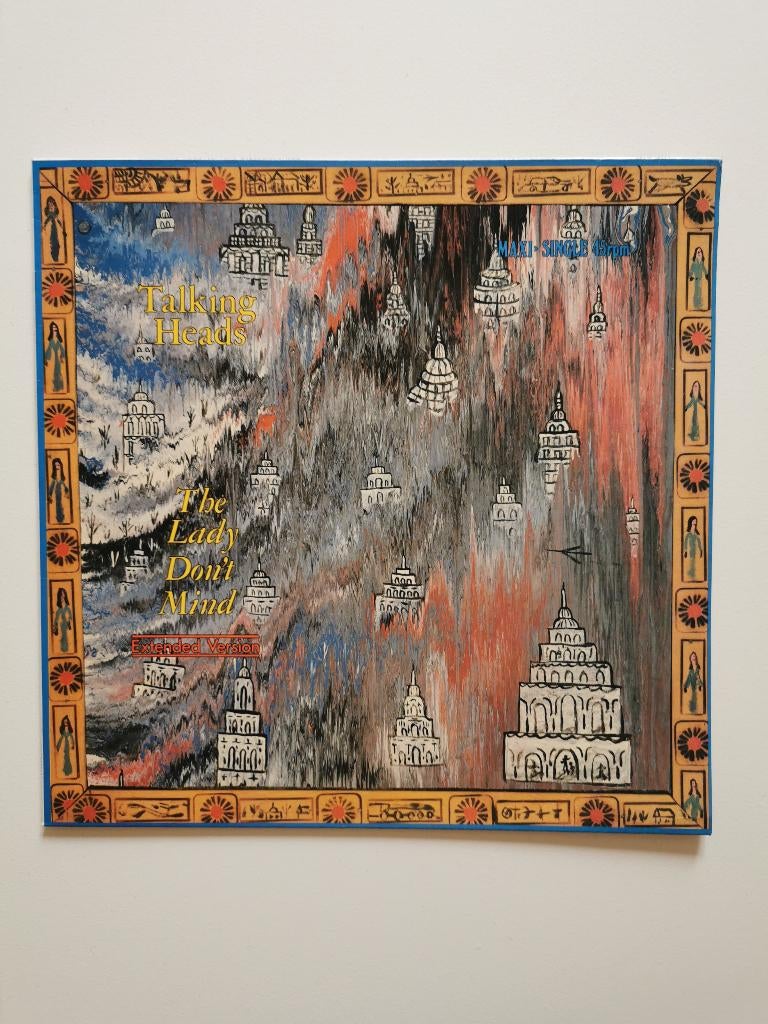 Talking heads - The lady don't mind, Ophalen, Gebruikt, Maxi-single, Pop