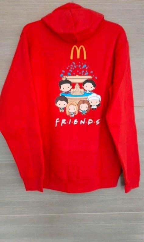 Friends x mcdo hoodie large - xl, Ophalen, Maat 52/54 (L)