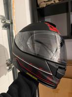 SHOEI GT-Air II Tesseract Mat Rood-Zwart TC-1 + Cardo, Motoren, Ophalen, M, Shoei