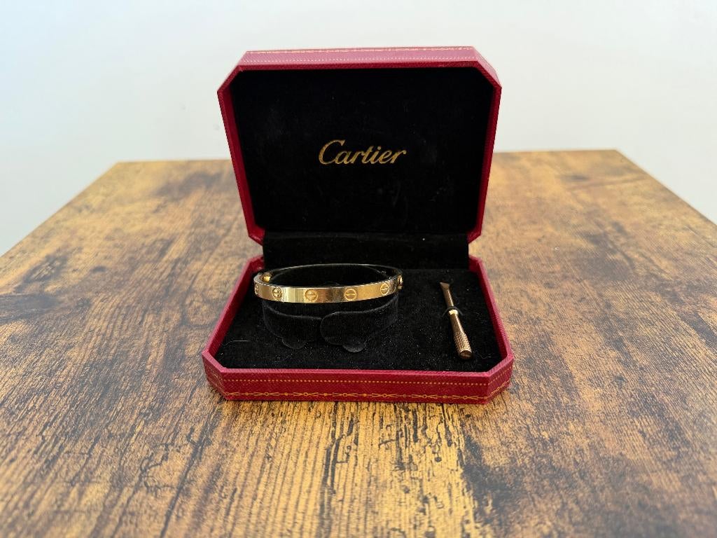 armband, Handtassen en Accessoires, Armbanden, Ophalen, Zo goed als nieuw, Goud