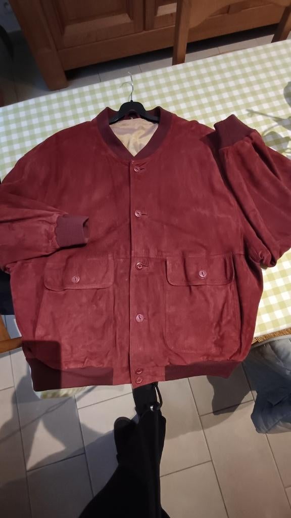 Suède vest heren, Ophalen of Verzenden, Zo goed als nieuw, Maat 56/58 (XL), Overige kleuren