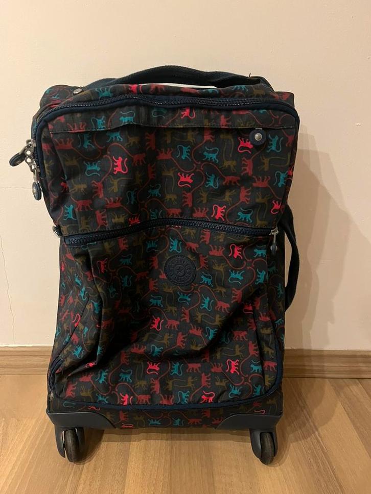 Mooie Kipling valies, Handtassen en Accessoires, Koffers, Zo goed als nieuw, Wieltjes, Ophalen